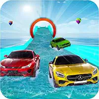 water_slide_car_stunt_racing_game_3d ហ្គេម