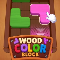Blocco Di Colore Legno