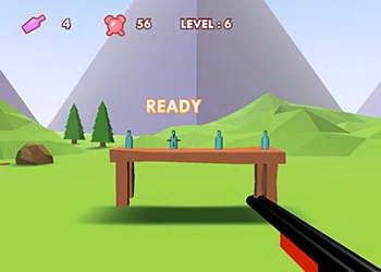 Spara Bottiglie 3D screenshot del gioco
