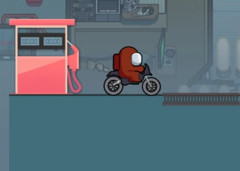 Onder Ons Fietsrace schermafbeelding van het spel