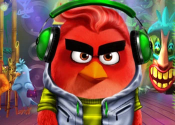 Pushimi Veror I Angry Birds pamje nga ekrani i lojës