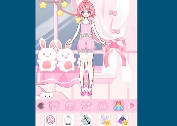 Anime Princess Dress Up game screenshot