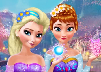 Anna És Elsa Átalakítása játék képernyőképe