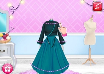 Annie And Eliza Diy Dress Embroidery game screenshot