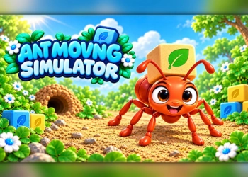 โปรแกรมจำลองมดเดิน ภาพหน้าจอของเกม