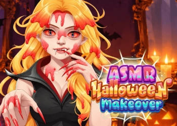 ASMR хэллоуинский мейковер скриншот игры