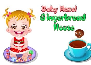 बेबी हेज़ल जिंजरब्रेड हाउस खेल का स्क्रीनशॉट