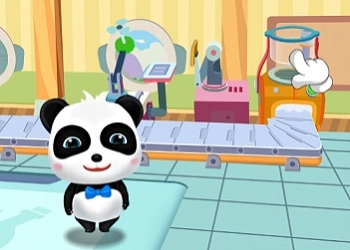 Baby-Panda-Saftmaschine Spiel-Screenshot