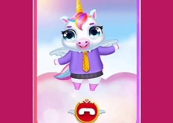 Cellulare Per Bambina Principessa Unicorno screenshot del gioco