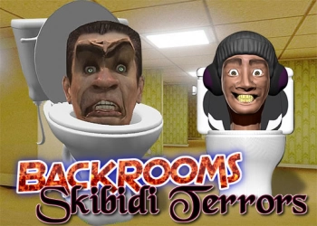 Backrooms وحشت Skibidi اسکرین شات بازی