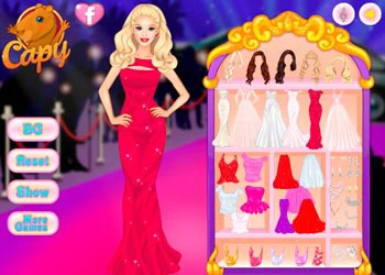 Barbie Festa Diva captura de tela do jogo