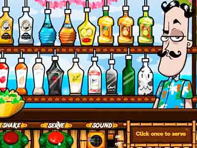 Barkeeper Machen Die Richtige Mischung Spiel-Screenshot