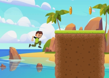 Ben 10 Saare Jooks mängu ekraanipilt
