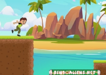 Ben 10 Omniverse Undertown Runner скрыншот гульні