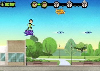 Ben 10 Krachtstoot 2016 schermafbeelding van het spel