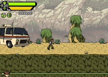 Ben 10: Wilde Verfolgung Spiel-Screenshot