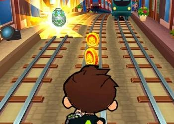 Ben 10: Subway Surf game screenshot