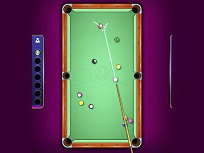 Biljart schermafbeelding van het spel