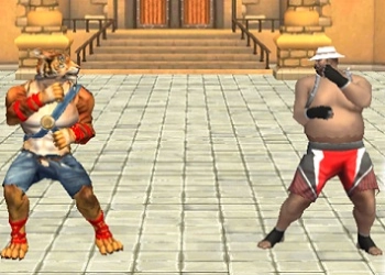 Bodybuilder Che Pratica Karate screenshot del gioco