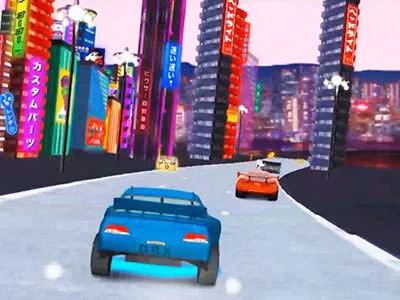 Liga Relâmpago De Carros captura de tela do jogo