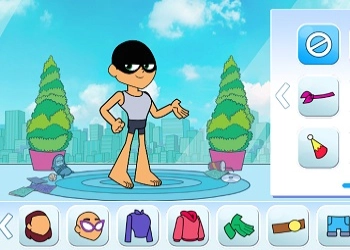 Cartoon Network Character Creator game screenshot