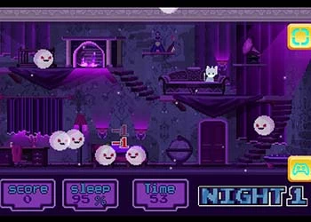 Kat Og Spøgelser skærmbillede af spillet