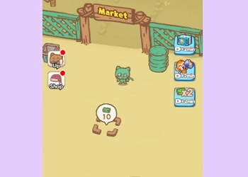 Katze Markt Spiel-Screenshot