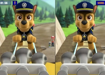 Găsește diferențele din Paw Patrol cu Chase. captură de ecran a jocului