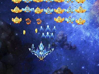 Chicken Invaders screenshot del gioco
