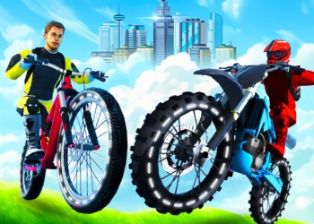 Kampioni I Garave Me Biçikletë Të Qytetit pamje nga ekrani i lojës