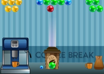 Koffiepauze Bubble Shooter schermafbeelding van het spel