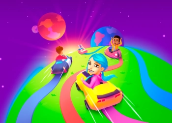 Kolorowa Galaktyka zrzut ekranu gry