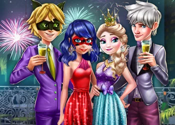 Новорічна Вечірка Для Пар скріншот гри