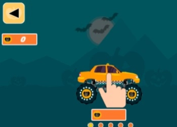 Crayz Monster Taxi ჰელოუინი თამაშის სკრინშოტი