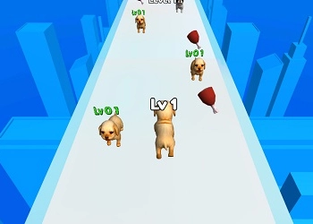 Evolução do Cão Corrida captura de tela do jogo