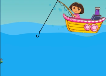 Dora dan Memancing tangkapan layar permainan