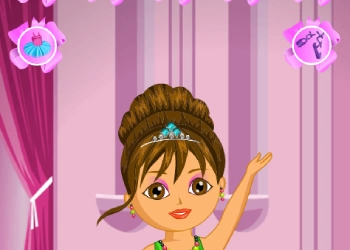 Przebieranka Dora Ballerina zrzut ekranu gry