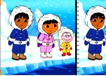 Dora Fərqləri Tapın oyun ekran görüntüsü