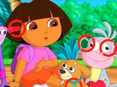 Dora ຈຸດແຕກຕ່າງ ພາບຫນ້າຈໍເກມ