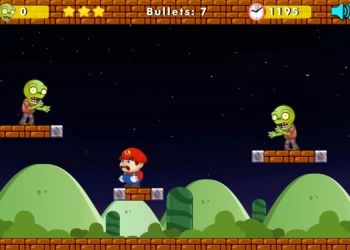 Жирный Марио Против Зомби скриншот игры