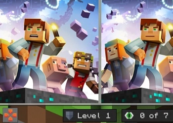 Trova Le Differenze: Minecraft screenshot del gioco