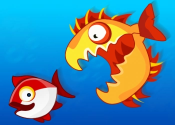 Peixe Comer Crescer Mega captura de tela do jogo