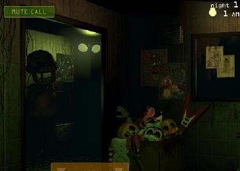 Five Nights At Freddys 3 snímek obrazovky hry