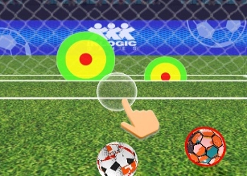 サッカーのペナルティ ゲームのスクリーンショット