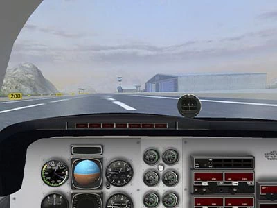 უფასო Flight Sim თამაშის სკრინშოტი