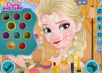 Die Eiskönigin - Make-Up Spiel-Screenshot