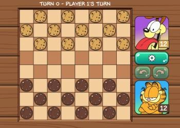 Garfield Checkers Spiel-Screenshot