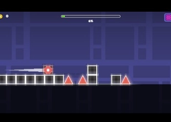 Geometrie-Flucht Spiel-Screenshot