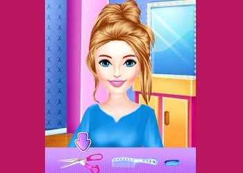 Girl Crazy Hair Challenge game screenshot