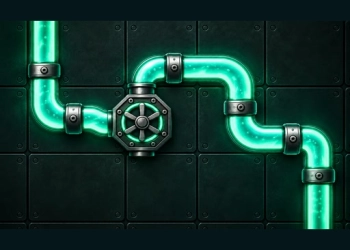 Glowline Borular oyun ekran görüntüsü
